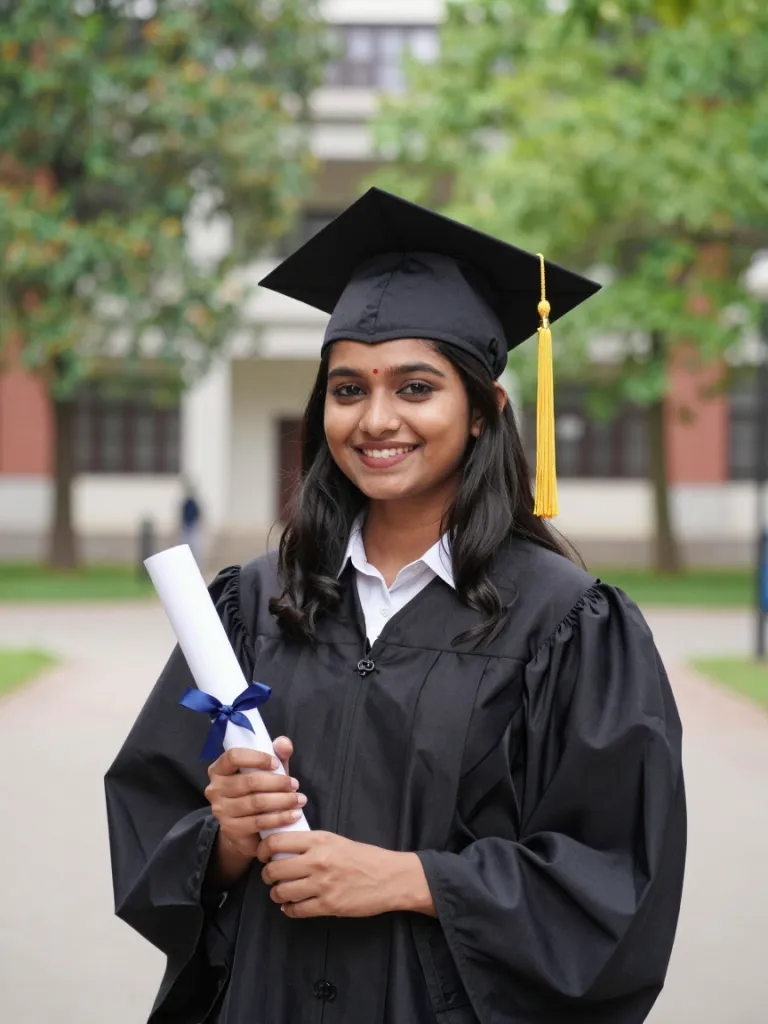 Graduation Day AI photo edit example
